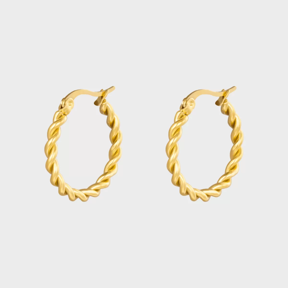 twined_hoops_cm_2-2.webp Øreringe | Archive Sale*Winther Studio Twined Hoops 2,2cm Sølv